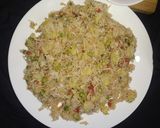 A picture of step 12 of Tawa fried rice.