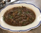 Une image de l'étape 11 de Aiguillettes de canard aux cèpes et jus de prunes.