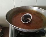 A picture of step 6 of Dal Makhani.
