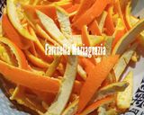 Foto del passaggio 2 della ricetta Scorzette di arance 🍊 km zero candite ricetta siciliana 👩🍳❤️🍊