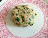 A picture of step 1 of Methi and Sattu power packed thepla.