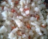 Foto del paso 1 de la receta: Tortilla de papas rellena