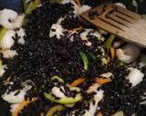 Stir fried mixed veg with black rice and prawns recipe step 3 photo