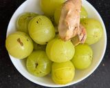 A picture of step 1 of Amla Sharbat.