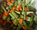 Foto del paso 2 de la receta: Wok de verduras y setas con huevo