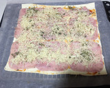 Foto del paso 1 de la receta: Rollo de Hojaldre de jamón y queso