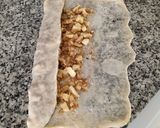 Foto del paso 7 de la receta Apfelstrüdel con masa de ensaimada