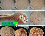 A picture of step 13 of Malabar Parotta / Kerala lachha paratha 😊😊😊.