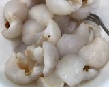 Une image de l'étape 2 de Jelly de litchis.
