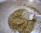 A picture of step 1 of Louky halwa.