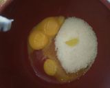 Foto langkah ke 3 dari resep Bolu marmer pandan sederhana.