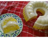 Foto langkah ke 8 dari resep Puding Nangka 2 in 1.