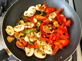Salteado de verduras