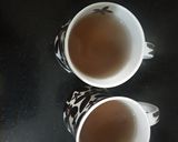 A picture of step 4 of Kashmiri kahwa best drink to sip on cold winter days.