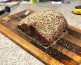 Smoked Rib-eye over Mustard Sauce, Loaded Smashed Potatoes, and Cucumber Salad recipe step 2 photo