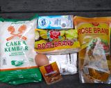 Foto langkah ke 1 dari resep Roti Sobek Coklat Keju Tanpa Ulen Tanpa Oven Pakai Minyak Goreng.