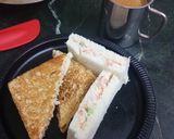A picture of step 6 of Curd Veggies Sandwich.
