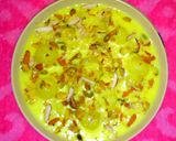 A picture of step 6 of Ras malai.