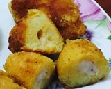 Foto del paso 12 de la receta: Bocaditos de papa rellenas de camarón