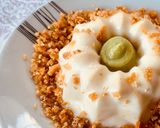 Foto del passaggio 13 della ricetta Panna Cotta ai Cereali con Crema di Avocado