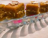 A picture of step 12 of Almond layer besan barfi.