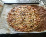 Foto del paso 8 de la receta: Pizza de Masa Quebrada con mermelada, pollo, piña y queso