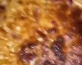 A picture of step 5 of Quiche Lorraine.