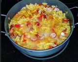 A picture of step 2 of Spicy Sausage Pasta Skillet .