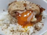 Trứng lòng đào ngâm nước tương