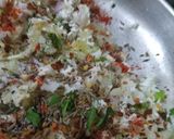 A picture of step 1 of Masala patty Bun sandwich.