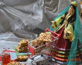 A picture of step 16 of Besan Halwa حلوای آرد نخودچی.