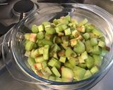 Une image de l'étape 3 de Compote de rhubarbe à la vanille.