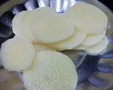 A picture of step 3 of Stuffed Potato Fritters Chaat.