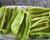 Foto del paso 6 de la receta: Pimientos verdes rellenos de quinoa y verduras