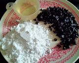 A picture of step 1 of Super delicious and healthy chocolate cake.