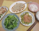 鹹蛋苦瓜配日式舞動柴魚的食譜步驟4照片