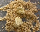 Une image de l'étape 2 de Cheesecake aux petits pois / truite fumée.