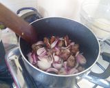 A picture of step 3 of Moroccan Beef Stew.