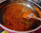 A picture of step 6 of Mix Veg Kolhapuri.