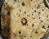 A picture of step 3 of Methi Paratha.