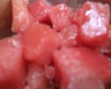 A picture of step 1 of Watermelon juice.