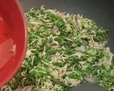 Foto langkah ke 6 dari resep Teri Medan daun Kunyit - versi Diet.