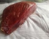 A picture of step 1 of Spicy Home-cured Beef Bottom Round.