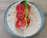 Une image de l'étape 5 de 🌯 Wrap poulet, bacon, chèvre !! 🌯.