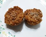 A picture of step 1 of Rice meat cuppies.