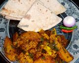 ধাবা স্টাইলে মশলা আলু ফুলকপি (dhaba style masala aloo recipe in Bengali) রেসিপির ধাপ 6 ছবি