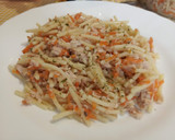 Foto del paso 8 de la receta: Fideos con zanahoria y atún