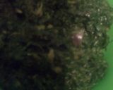 A picture of step 5 of Creamed greens.