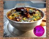 A picture of step 5 of Lasooni Dal Palak.