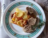 Foto del paso 9 de la receta: Solomillo de cerdo al horno con pastel de patata